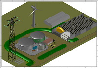 Biogasanlage Areal 2